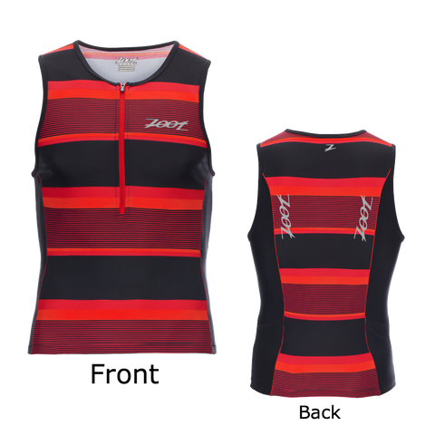 Zoot Mens Performance Tri Tank - Race Day Red