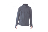Asics Mens Quarter Zip Running Pullover - Stone Gray - s 0nly