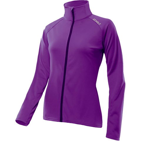 2XU Womens Thermo Full Zip jacket/Jersey - Purple Orchid - L only