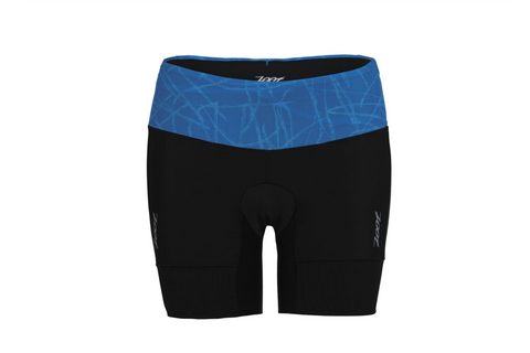 Zoot Womens Performance Tri 6" Short - MaliBlue Static (S only)