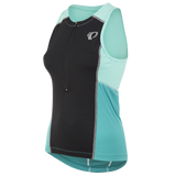 Pearl Izumi Select Triathlon Sleeveless Top - Womens - Black with Mint