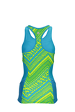 Zoot Womens Performance Triathlon Racerback Top - Tribal (Large only)