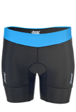 Zoot Womens Active Tri 6" Short - Ocean/Black (XL only)