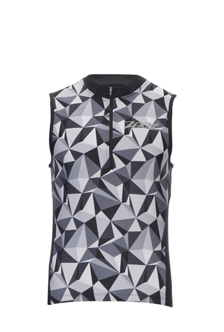 Zoot Mens Performance Tri Sleeveless Jersey - Black Camo (SM and M only)