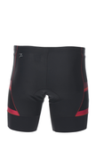 Zoot Mens Performance Tri 7" Short - Black & Race Day Red (L, S only)